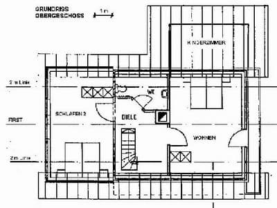 Grundriss Obergeschoss